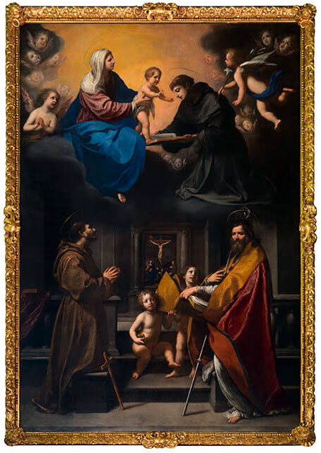 Madonna con bambino e santi – Felice Ficherelli detto il Riposo