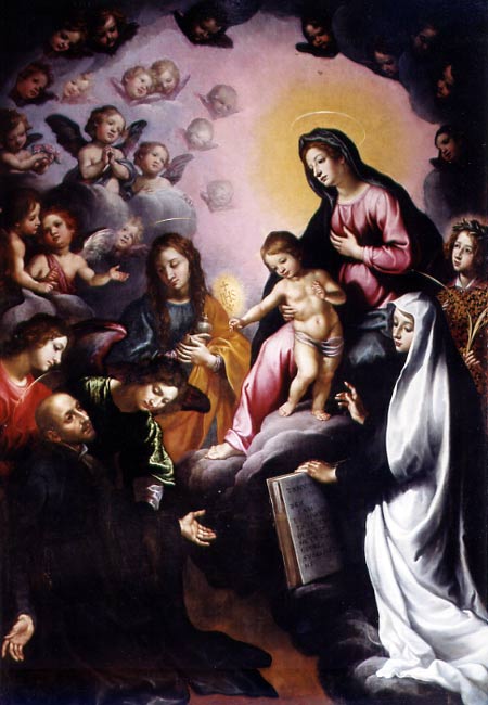 Madonna in Gloria e Santi – Francesco Curradi