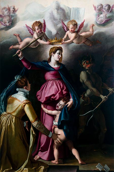 Madonna del Soccorso – Jacopo Chimenti
