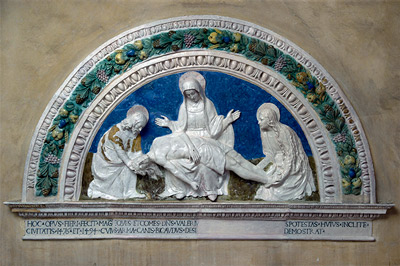 Piet&agrave; tra Nicodemo e la Maddalena – Benedetto Buglioni