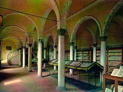 Monte Oliveto Maggiore di Asciano – La Biblioteca monumentale